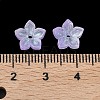 Dyed & Heated Glass Bead Caps X-GLAA-Z019-02H-3