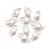 Brass Swivel Lobster Claw Clasps KK-K238-39MS-L-1