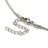 Non-Tarnish Virgin Mary Pendant Necklaces LS-NJEW-S422-02P-3