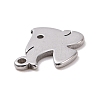 Non-Tarnish 304 Stainless Steel Charms LS-STAS-G287-07P-3
