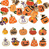20Pcs 10 Styles Halloween Theme Alloy Enamel Pendants ENAM-TA0003-43-1