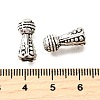 Tibetan Style Alloy Bead Cone TIBE-L008-21AS-3