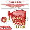 Polyester Tassel Fringe Trimming AJEW-WH0651-70C-2