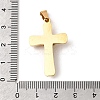 304 Stainless Steel Pendants STAS-G378-08G-3