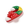 Christmas Theme Opaque Resin Decoden Cabochons CRES-B022-05I-2