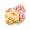 Cartoon Girls Opaque Resin Decoden Cabochons RESI-S392-03B-06-2