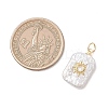 3Pcs 3 Styles Natural Baroque Keshi Pearl Pendants PALLOY-JF04921-2