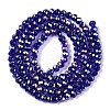 Electroplate Glass Beads Strands EGLA-A044-T2mm-B06-3