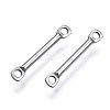 Tarnish Resistant 304 Stainless Steel Link Connectors STAS-S117-019B-3