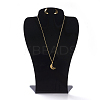 Organic Glass Necklace Displays NDIS-P002-01B-L-5