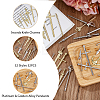 32Pcs 32 Style Rack Plating Alloy Big Pendants FIND-FH0008-06-3