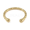 304 Stainless Steel Open Cuff Textured Bangles for Women LS-BJEW-G706-02G-3