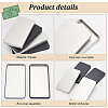 4Pcs 2 Colors Tinplate Box CON-FG0001-11-4