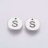 Non-Tarnish 304 Stainless Steel Charms STAS-P212-15P-19-1