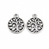 Tibetan Style Alloy Pendants TIBEP-N011-021-2