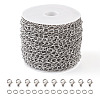 DIY Chain Bracelet Necklace Making Kit DIY-YS0001-45-1