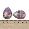 Natural Amethyst Lace Agate Pendants G-A244-12A-3
