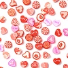 10 Styles Handmade Polymer Clay Beads CLAY-YW0002-17B-2
