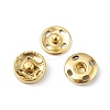 Ion Plating(IP) 202 Stainless Steel Snap Buttons LS-BUTT-I017-01A-G-1