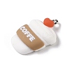 Opaque Resin Pendants RESI-S403-03H-2