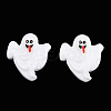 Halloween Opaque Resin Cabochons RESI-T055-08-2
