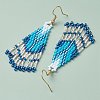 3Pair 304 Stainless Steel Boho Dangle Earrings EJEW-MZ00264-02-4