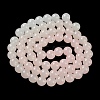 (Defective Closeout Sale: Fading) Imitation Jade Glass Beads Strands DGLA-XCP0001-13-3
