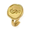 Golden 304 Stainless Steel Finger Rings RJEW-H254-08B-G-4