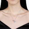 925 Sterling Silver Pendant Necklaces NJEW-BB33988-3