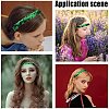 Wide Stretch Sparkling Headband OHAR-WH0001-07B-5