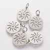 Non-Tarnish 304 Stainless Steel Pendants X-STAS-Q201-T449S-1