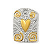 304 Stainless Steel Pendants STAS-OY002-70G-1