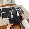 DIY Rhombus Textured Tote Bags Set PW-WGF59AC-03-1
