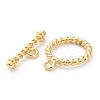 Brass Toggle Clasps KK-P200-06G-2