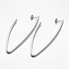Tarnish Resistant 304 Stainless Steel Dangle Earrings LS-EJEW-G155-05P-1