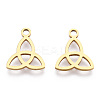 Ion Plating(IP) 304 Stainless Steel Charms LS-STAS-Q201-T172G-1
