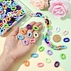360Pcs 12 Colors Acrylic Linking Rings OACR-YW0002-69-3