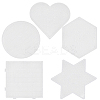 5Pcs 5 Styls Acrylic Bean Accessories AJEW-CN0004-68-1