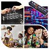 6 Round Holes Acrylic Shot Glasses Holders AJEW-WH0651-27-5