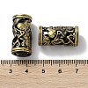 Tibetan Style Brass Beads KK-M284-24AB-3