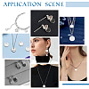 220Pcs 4 Style 304 Stainless Steel Charms STAS-DC0012-50-7