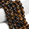 Natural Tiger Eye Beads Strands G-C280-B21-12mm-1