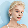Aluminium Curb Chains Bracelets & 304 Stainless Steel Earring Dangle Earring SJEW-CA00001-6