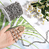 DIY Oxidation Aluminum Cable Chains Necklaces/Bracelets Making Kits DIY-SP0001-87A-S-3