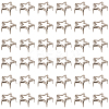 200Pcs Iron Studs Rivets IFIN-CY0001-01P-1