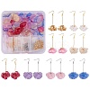 DIY Twist Oval Earring Making Kit DIY-SZ0008-49-1