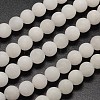 Natural White Jade Beads Strands G-D671-10mm-1