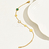Shell Flower Link Chain Bracelets SJ0014-3