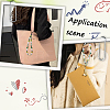 2Pcs Resin Beaded Mobile Phone Lanyard Wrist Strap HJEW-GF0001-47A-5