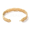 304 Stainless Steel Cuff Bangles for Women LS-BJEW-K263-05G-07-3